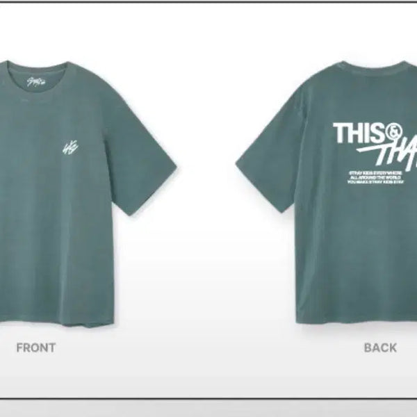 [BUNJANG] Stray Kids THIS MEANS THAT Popup Short Sleeve T-shirt / (포카x) 스트레이키즈 스키즈 straykids 디스앤댓 팝업 반팔 티셔츠