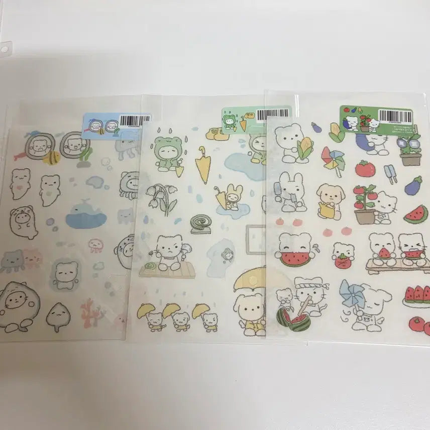 [BUNJANG] Hinakuu Sticker Bundle Set / 히나쿠우 스티커 일괄