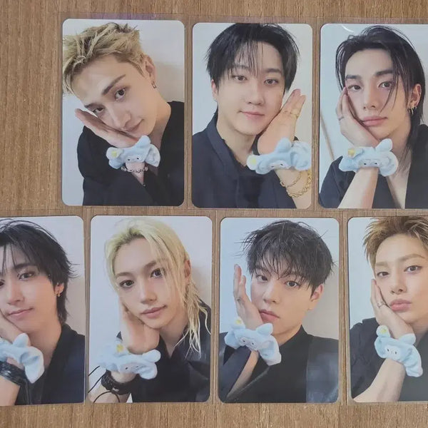 [BUNJANG] Stray Kids Run Away Concert Gift Photocard Bundle Set (OT7) / 스트레이키즈 스키즈 런잇 첫첫 7/25 콘서트 입장 기프트 특전 포카 스테이존 일괄 판매
