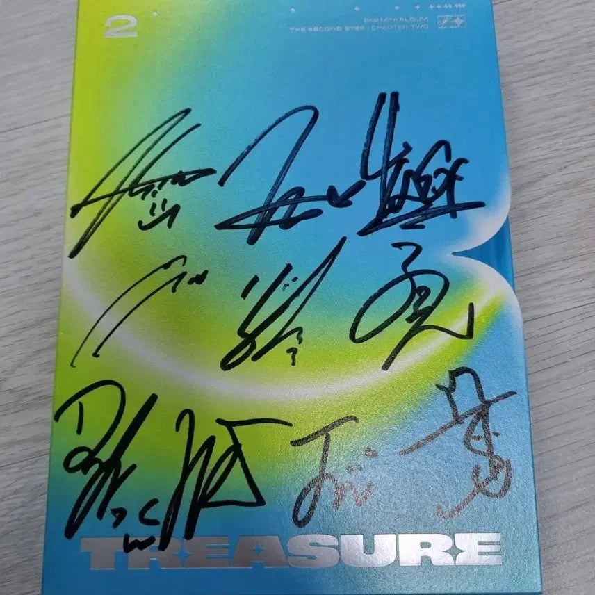 [BUNJANG] TREASURE The Second Step : Chapter Two Signed Album / TREASURE 2집 The Second Step : Chapter Two 친필 싸인 앨범