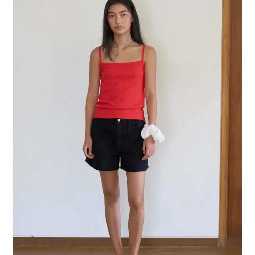 [BUNJANG] Mango Many Please Red Sleeveless Top / 망고매니플리즈 mmp 레드나시