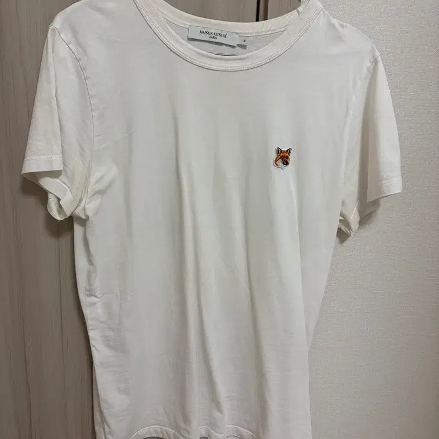 [BUNJANG] Maison Kitsuné Women's Short Sleeve T-Shirt / 메종키츠네 여성 반팔M