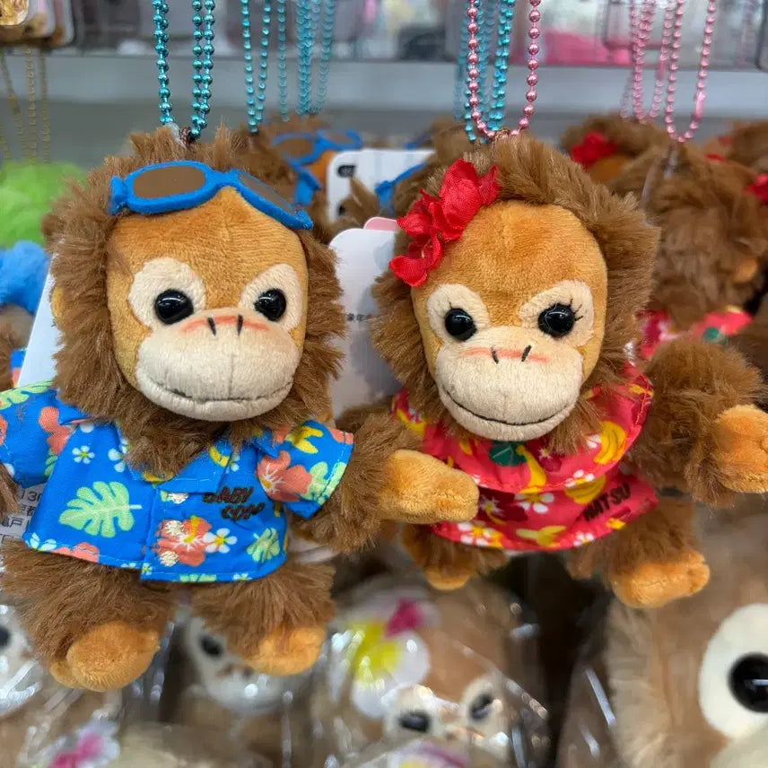 [BUNJANG] Baby Coco & Nuts Hawaii Doll Keyring / 베이비코코앤너츠 하와이 인형 키링
