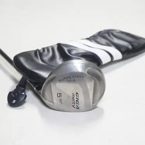 [BUNJANG] GIGA MERIT V Fairway Wood 5 (20 Degree Loft, R Flex Shaft) / 기가 MERIT V 5번 우드 20도 샤프트 R 강도 기가 코리아 정품