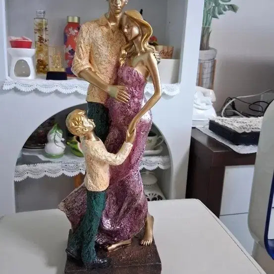 [BUNJANG] Family Harmony Sculpture / 조각상ㅡ새것