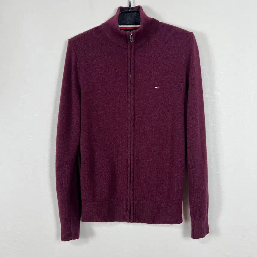 [BUNJANG] Tommy Hilfiger Wool Knit Zip-Up Cardigan / 타미힐피거 니트 집업 가디건 남XS 라덴 빈티지