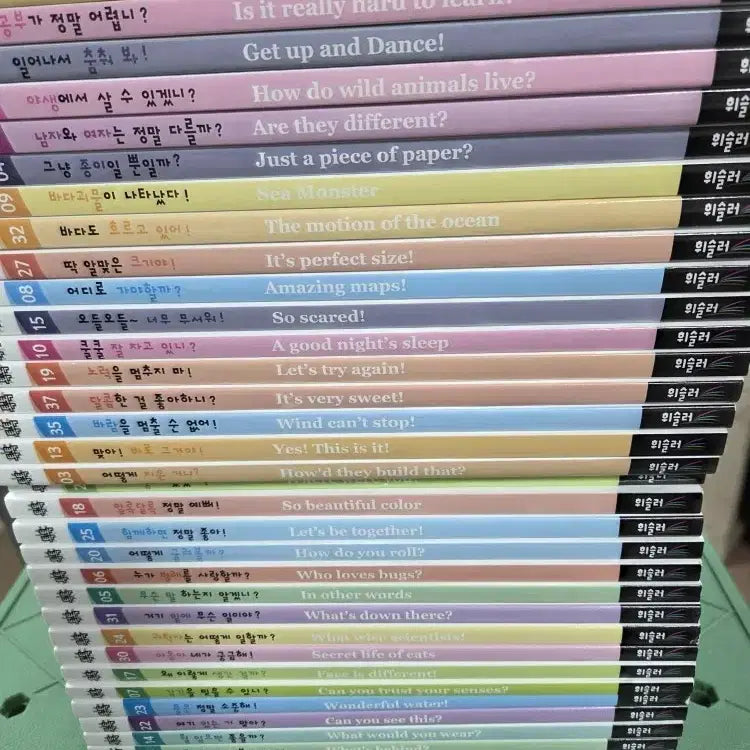 [BUNJANG] Whistler Science Talking Collection Full Set / 휘슬러 사이언싱 톡톡 전집