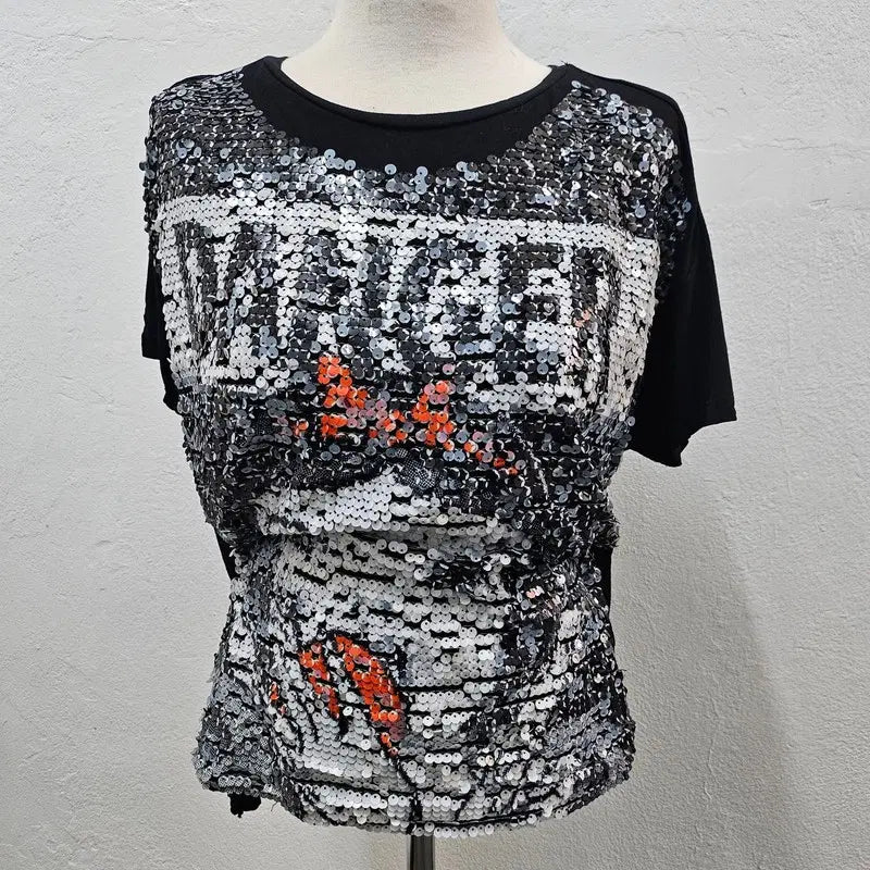 [BUNJANG] Disney European Import Short Sleeve T-Shirt / DISNEY 유럽수입 반팔 티 여 66/77 J5109