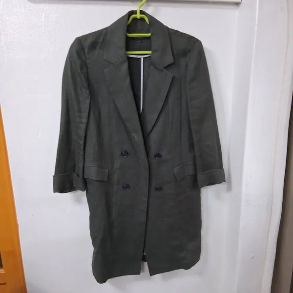 [BUNJANG] NICE CLAP 100% Linen Long Jacket / 나이스클랍 마100프로 린넨 여성55