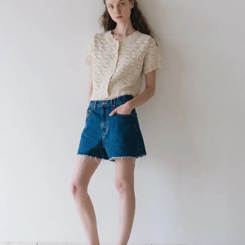 [BUNJANG] Sienne Crochet Cardigan / (택포) 시엔느 크로쉐 가디건