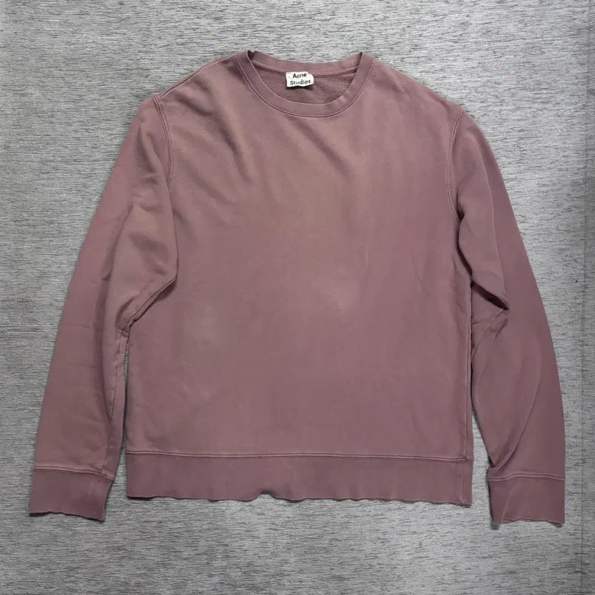 [BUNJANG] Acne Studios Garment Dyed Crewneck Sweatshirt / 아크네 스튜디오 남성 가먼트 다이드 크루넥 맨투맨 티셔츠