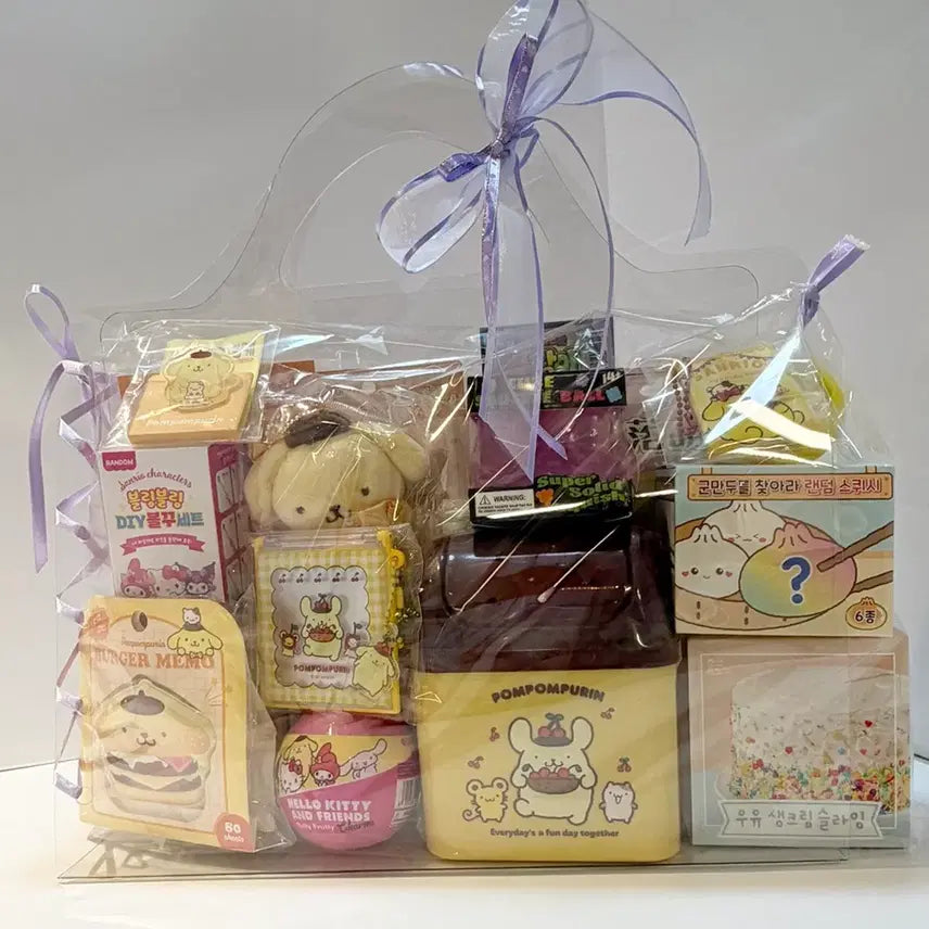 [BUNJANG] Pompompurin Random Goods Set (Includes 30th Anniversary Pompompurin Goods) / 폼폼푸린 캐릭터 랜덤 굿즈 세트(30주년 폼폼푸린 굿즈 포함)