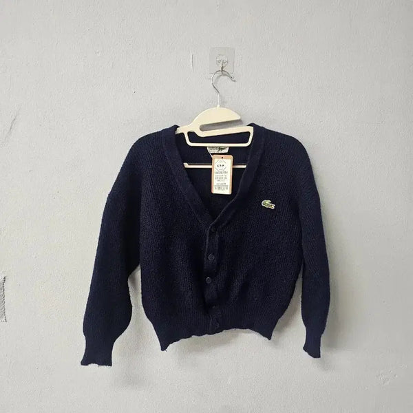 [BUNJANG] Lacoste Navy Cardigan / 라코스테 가디건 네이비