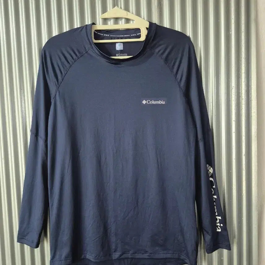 [BUNJANG] Columbia Men's Long Sleeve Functional T-Shirt Navy / S 컬럼비아 남성 기능성 긴팔 티셔츠 네이비