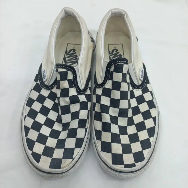 [BUNJANG] Vans Checkerboard Slip-On Shoes (225mm) / 반스 체커보드 슬립온 225mm