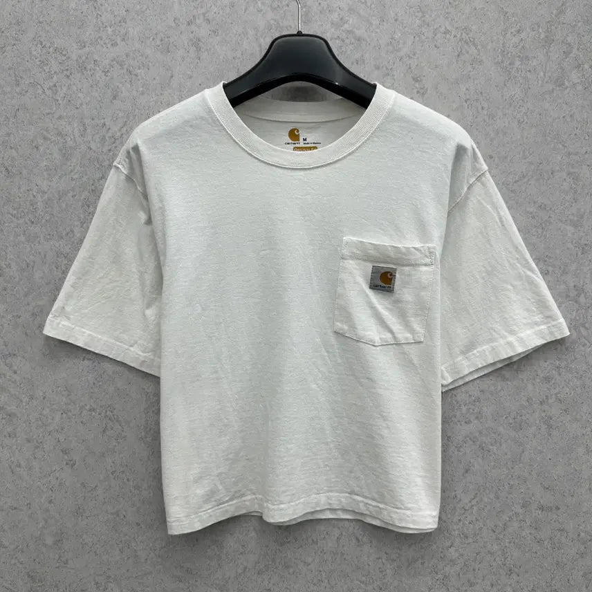 [BUNJANG] Carhartt Custom Loose Fit Short Sleeve T-Shirt - Size 95/M / 95 칼하트 여자 커스텀 루즈핏 숏 반팔 티셔츠