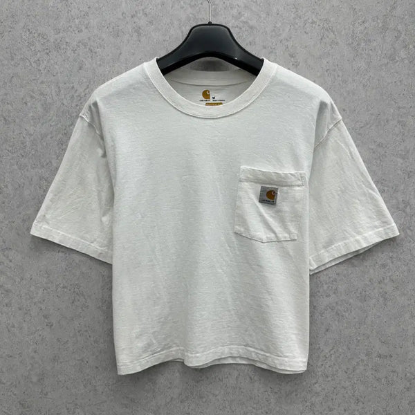 [BUNJANG] Carhartt Custom Loose Fit Short Sleeve T-Shirt - Size 95/M / 95 칼하트 여자 커스텀 루즈핏 숏 반팔 티셔츠