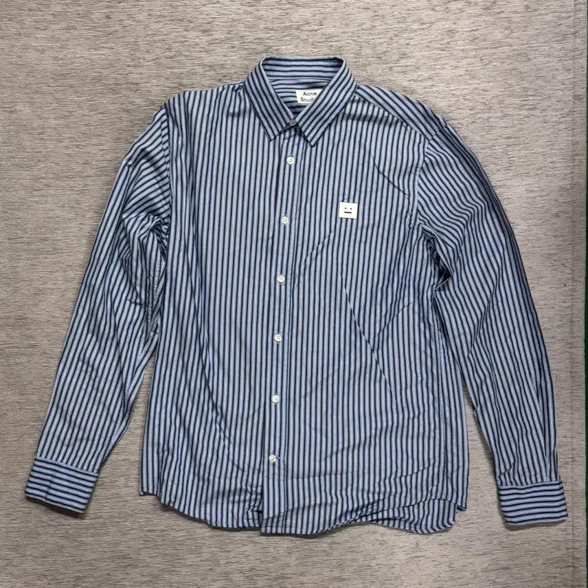 [BUNJANG] Acne Studios Jeffrey Stripe Shirt / 아크네 스튜디오 제프리 스트라이프 셔츠 남방