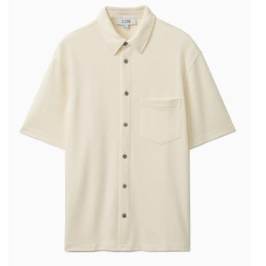 [BUNJANG] COS Relaxed Fit Jersey Shirt (Short Sleeve) L / 코스(COS) 릴렉스 핏 저지 셔츠(반팔) (L)