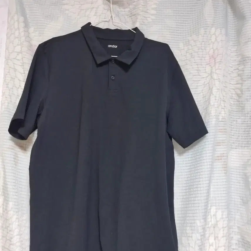 [BUNJANG] Andar Black Men's T-Shirt / 안다르 블랙 남자 티