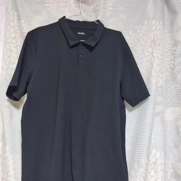 [BUNJANG] Andar Black Men's T-Shirt / 안다르 블랙 남자 티