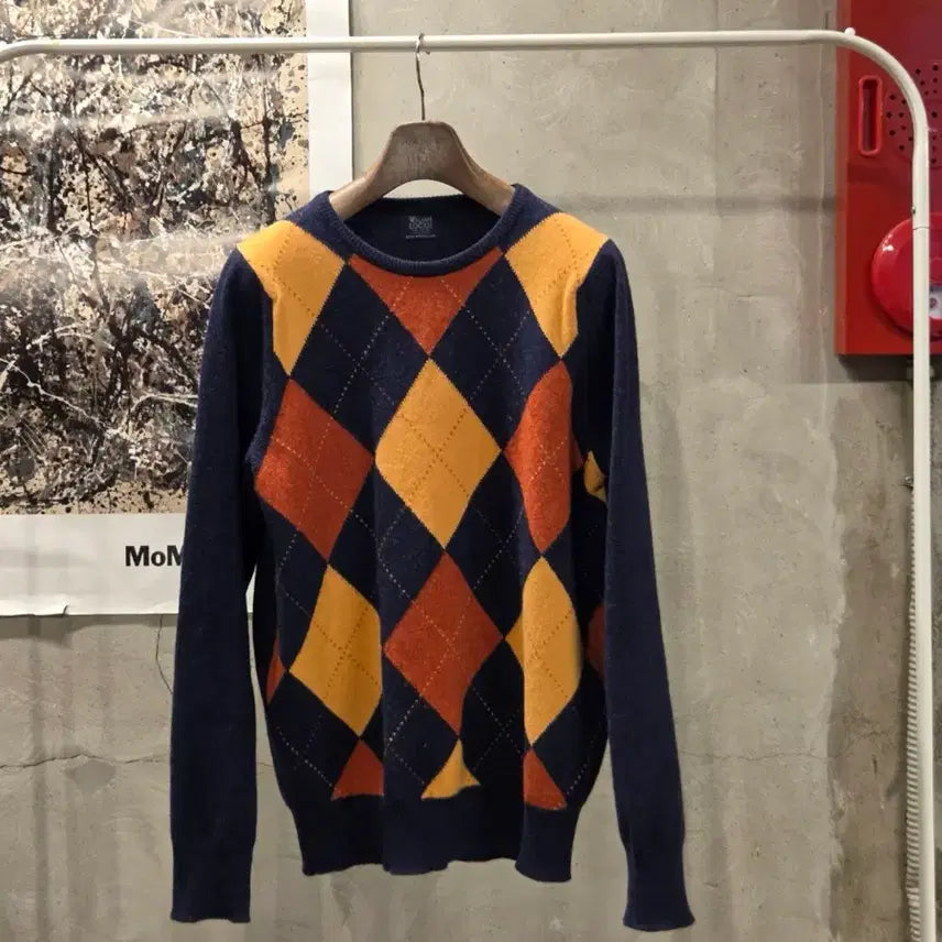 [BUNJANG] William Rocky Lambswool Knit Size 100 / 윌리엄로키 램스울 니트 남성100