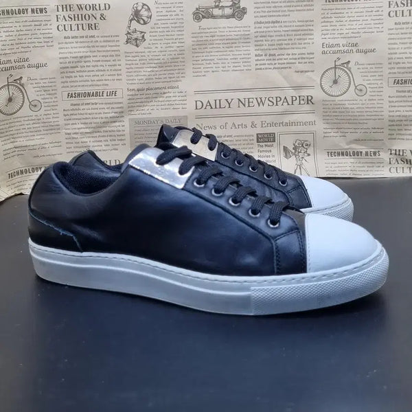 [BUNJANG] Lililallet Leather Sneakers / 릴바렛 레더 스니커즈 220