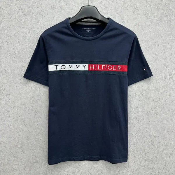 [BUNJANG] Tommy Hilfiger Men's T-Shirt Size 100/L / 100 타미힐피거 남자 반팔 티셔츠