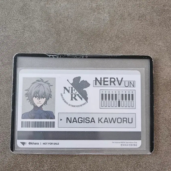 [BUNJANG] Evangelion Nagisa Kaworu ID Card / 에반게리온 카오루 아이디 카드