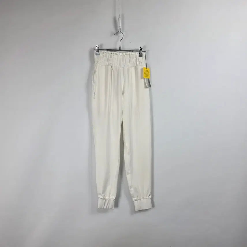 [BUNJANG] Danskin White Banding Spandex Jogger Pants Women's S / 새상품 단스킨 화이트 밴딩 스판 조거 팬츠 여 S 260818