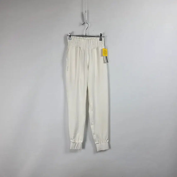 [BUNJANG] Danskin White Banding Spandex Jogger Pants Women's S / 새상품 단스킨 화이트 밴딩 스판 조거 팬츠 여 S 260818