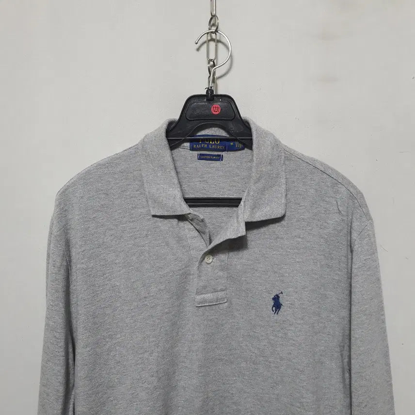 [BUNJANG] Polo Ralph Lauren Men's Long Sleeve T-Shirt Medium Grey / 1231) 폴로 남성 춘추 긴팔티셔츠 M
