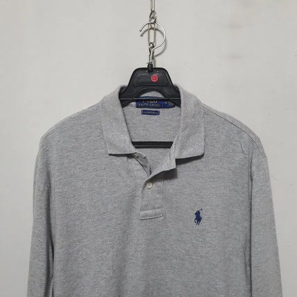 [BUNJANG] Polo Ralph Lauren Men's Long Sleeve T-Shirt Medium Grey / 1231) 폴로 남성 춘추 긴팔티셔츠 M
