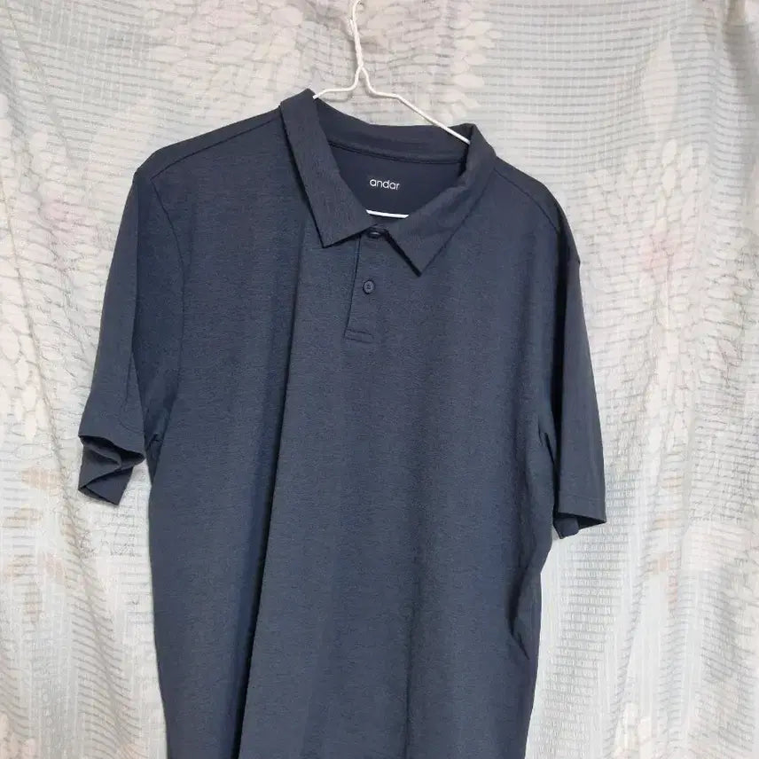 [BUNJANG] Andar Charcoal Men's T-Shirt / 안다르 챠콜 남자 티