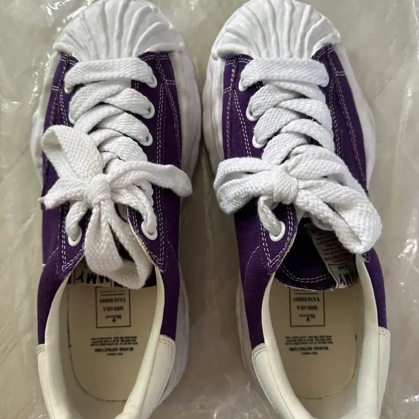 [BUNJANG] Mihara Yasuhiro Purple Sneakers Size 43 (280mm) / 미하라야시히로 퍼플 43(280)
