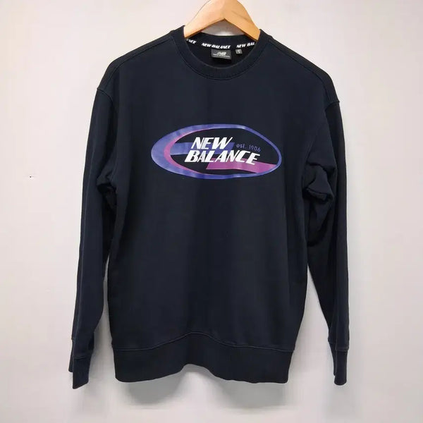 [BUNJANG] New Balance Sweatshirt Navy Size S (95-100) / 뉴발란스 맨투맨 S 네이비 95~ 100