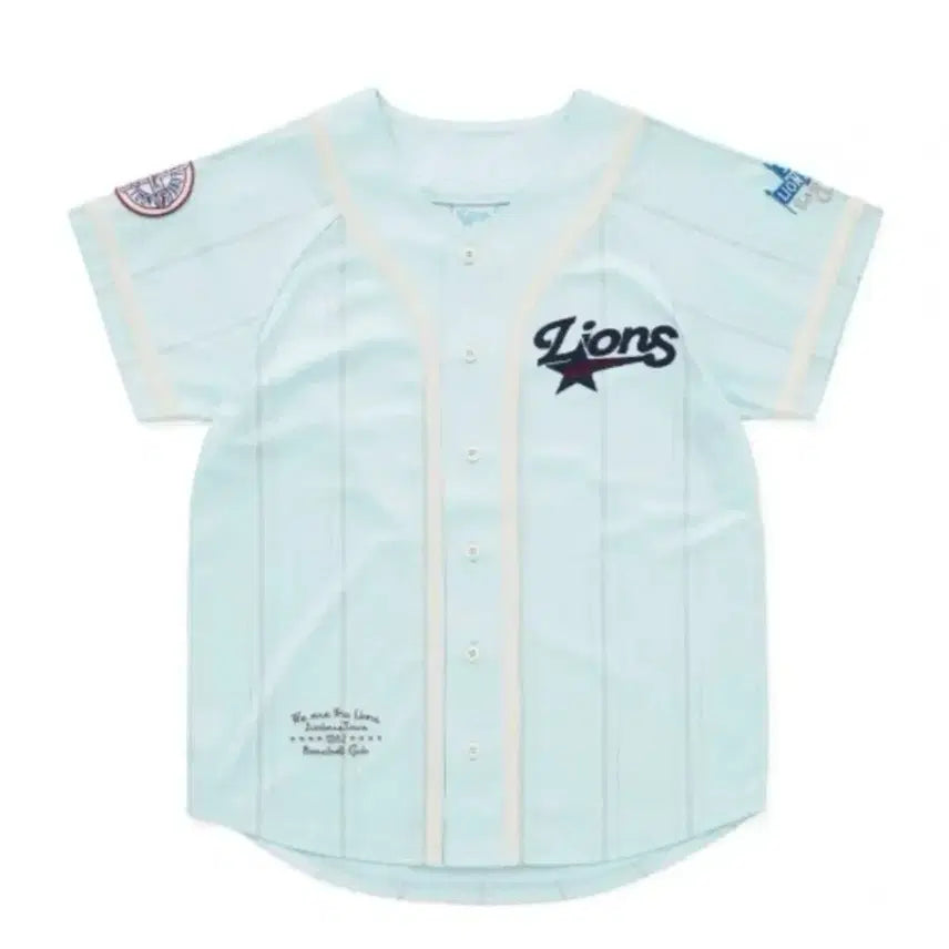 [BUNJANG] Samsung Lions Sunlove Light Blue T-Shirt (Size S) / 삼성라이온즈 썬러브 라이트블루 S사이즈