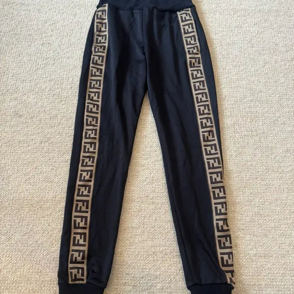 [BUNJANG] Fendi FF Logo Training Pants Black / FENDI 펜디 트레이닝 팬츠 블랙