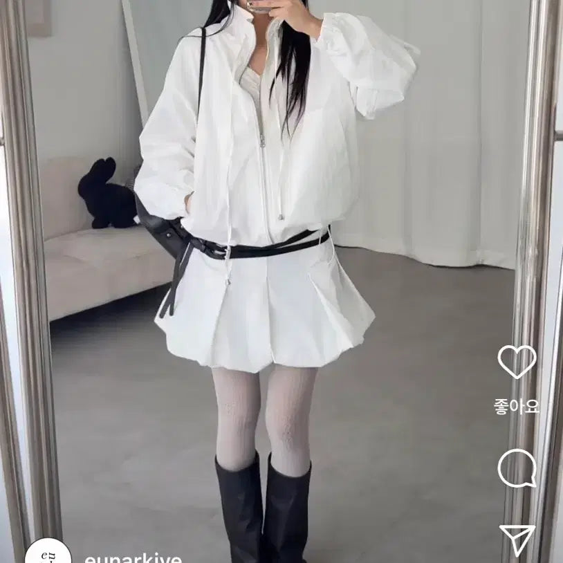 [BUNJANG] Eunacive Pumpkin Mini Balloon Skirt - Size M / 으나카이브 펌킨 미니 벌룬스커트 (얼룩 조금) 엠사이즈