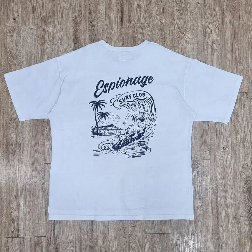 [BUNJANG] Espionage Surf Club T-Shirt XL / 에스피오나지 서프클럽 반팔 XL _ 남성