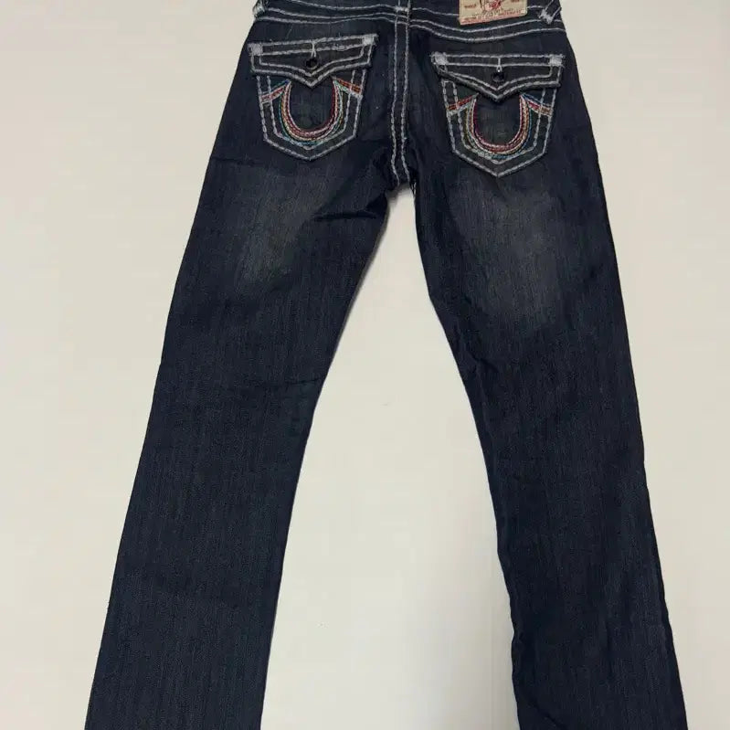 [BUNJANG] True Religion Joy Super T Y2K Stitch Vintage Denim Pants / 희귀!! 여성 트루릴리전 조이 슈퍼T Y2K 스티치 빈티지 데님팬츠