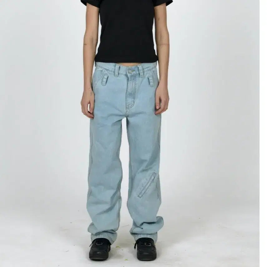 [BUNJANG] Plastic Product MPa Belt Pouch Pants / 플라스틱프로덕트 MPa 벨트 파우치 팬츠