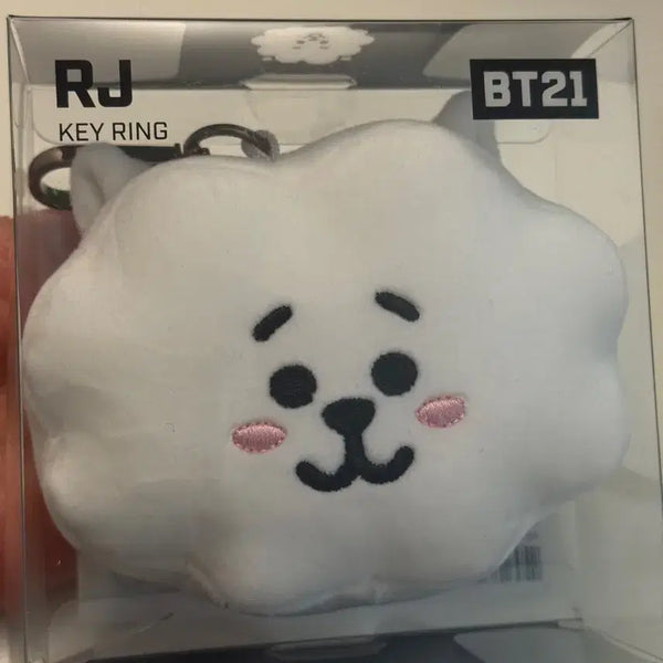 [BUNJANG] BTS BT21 RJ Keyring Doll / 방탄 BTS BT21 RJ 키링 인형 미사용