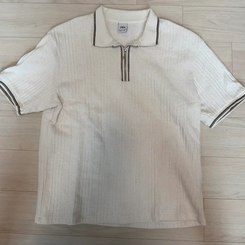 [BUNJANG] Zara Collar T-Shirt / 자라 카라티셔츠