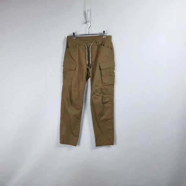 [BUNJANG] Decathlon Brown Cargo Relaxed Fit Mid-Season Pants Men's 30-inch / 데카트론 브라운 카고 뒷밴딩 간절기 팬츠 남 30인치 260818