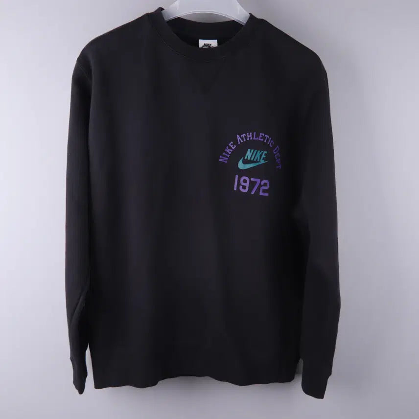 [BUNJANG] Nike Club Fleece Crewneck Sweatshirt Black (L) / 나이키 클럽 플리스 크루넥 스웨트셔츠(맨투맨) 블랙 (L) 5359