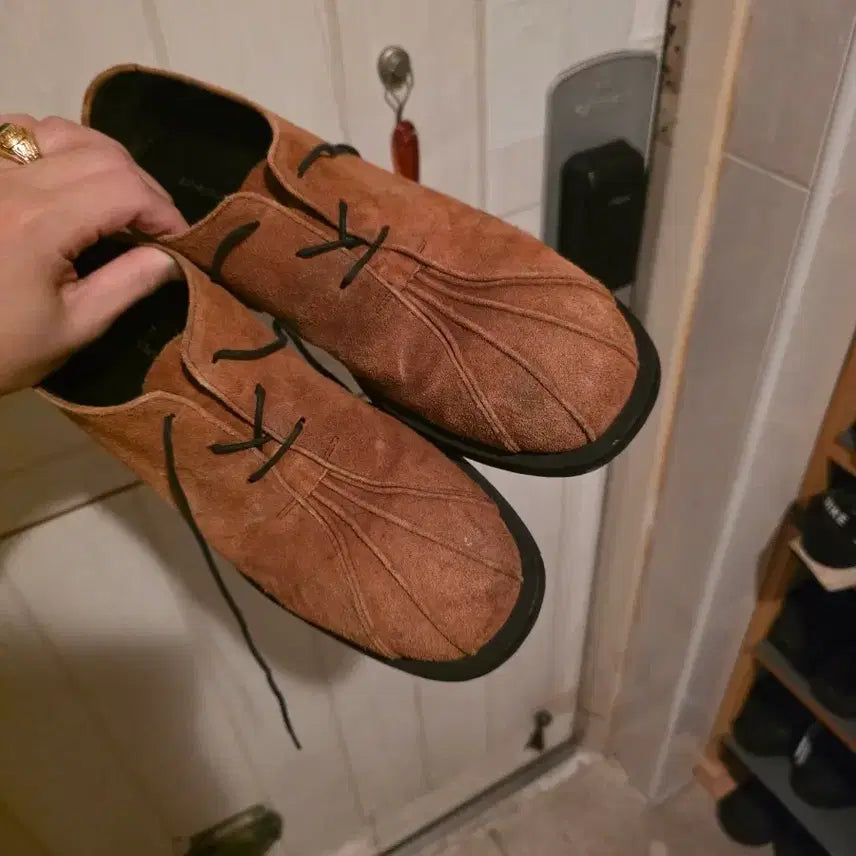 [BUNJANG] Romantic Move Pleated Derby Shoes 270 / 로맨틱무브 플리츠더비 270