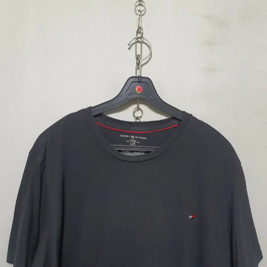 [BUNJANG] Tommy Hilfiger Men's T-Shirt Black L / 1252) 타미힐피거 남성 반팔티셔츠 L