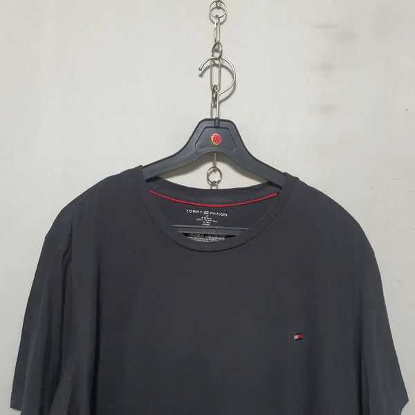 [BUNJANG] Tommy Hilfiger Men's T-Shirt Black L / 1252) 타미힐피거 남성 반팔티셔츠 L