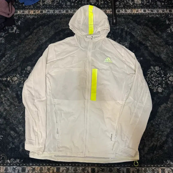 [BUNJANG] Adidas Tonal Running Windbreaker Jacket / 아디다스 바람막이 톤온톤 러닝 바람막이